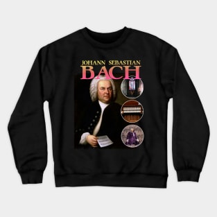 BACH RAP TEE Johann Sebastian Bach Cool Vintage Retro 90's Graphic Band T-Shirt Crewneck Sweatshirt